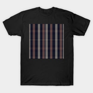 Grunge Aesthetic Artair 2 Hand Drawn Textured Plaid Pattern T-Shirt